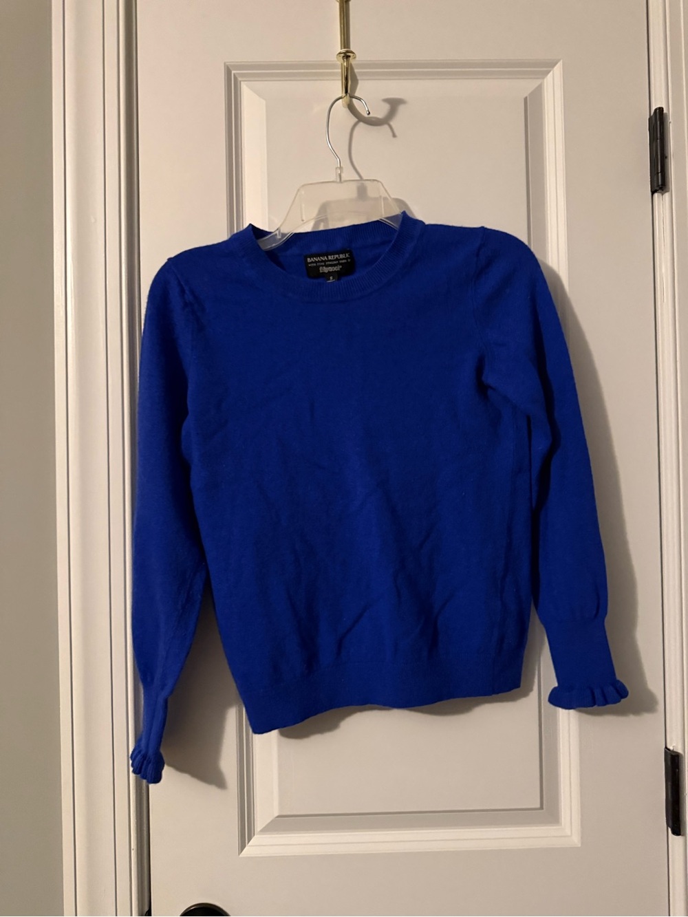Banana Republic Women’s Royal Blue Crewneck Sweater